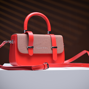 Pretty Classic Handbag - Red