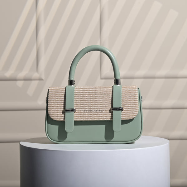 Pretty Classic Handbag - Green