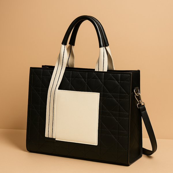 Black Line Classsic Tote Bag