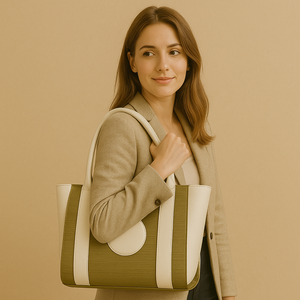 Orbit Blush Laptop Tote Bag